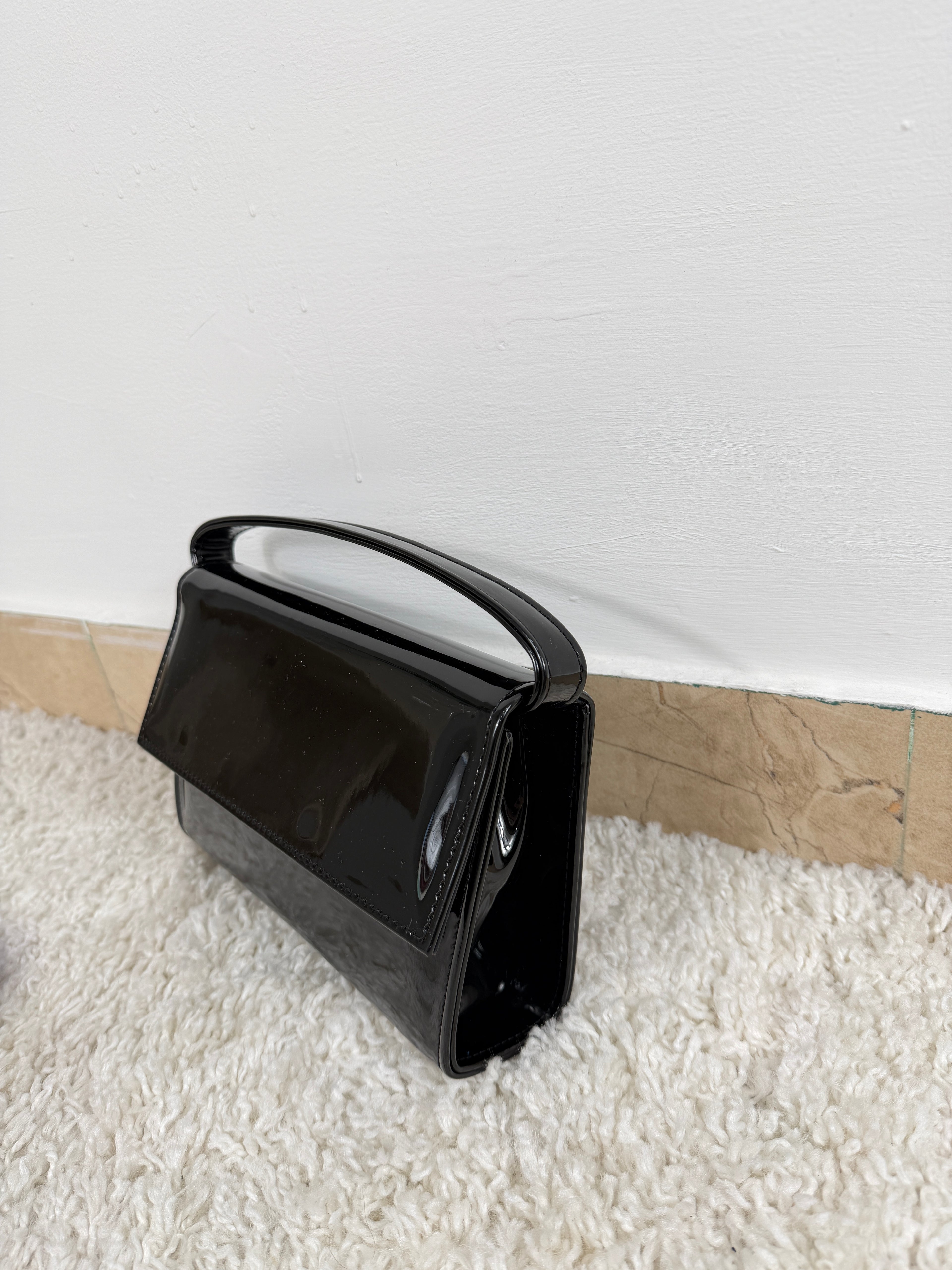 Borsa Glossy Vernice