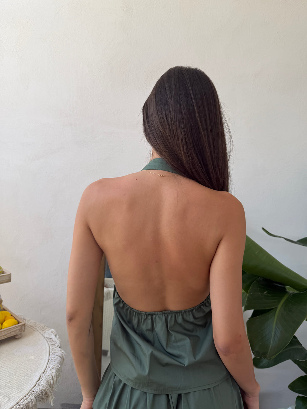 Completo Halter Balloon – Top & Pantalone