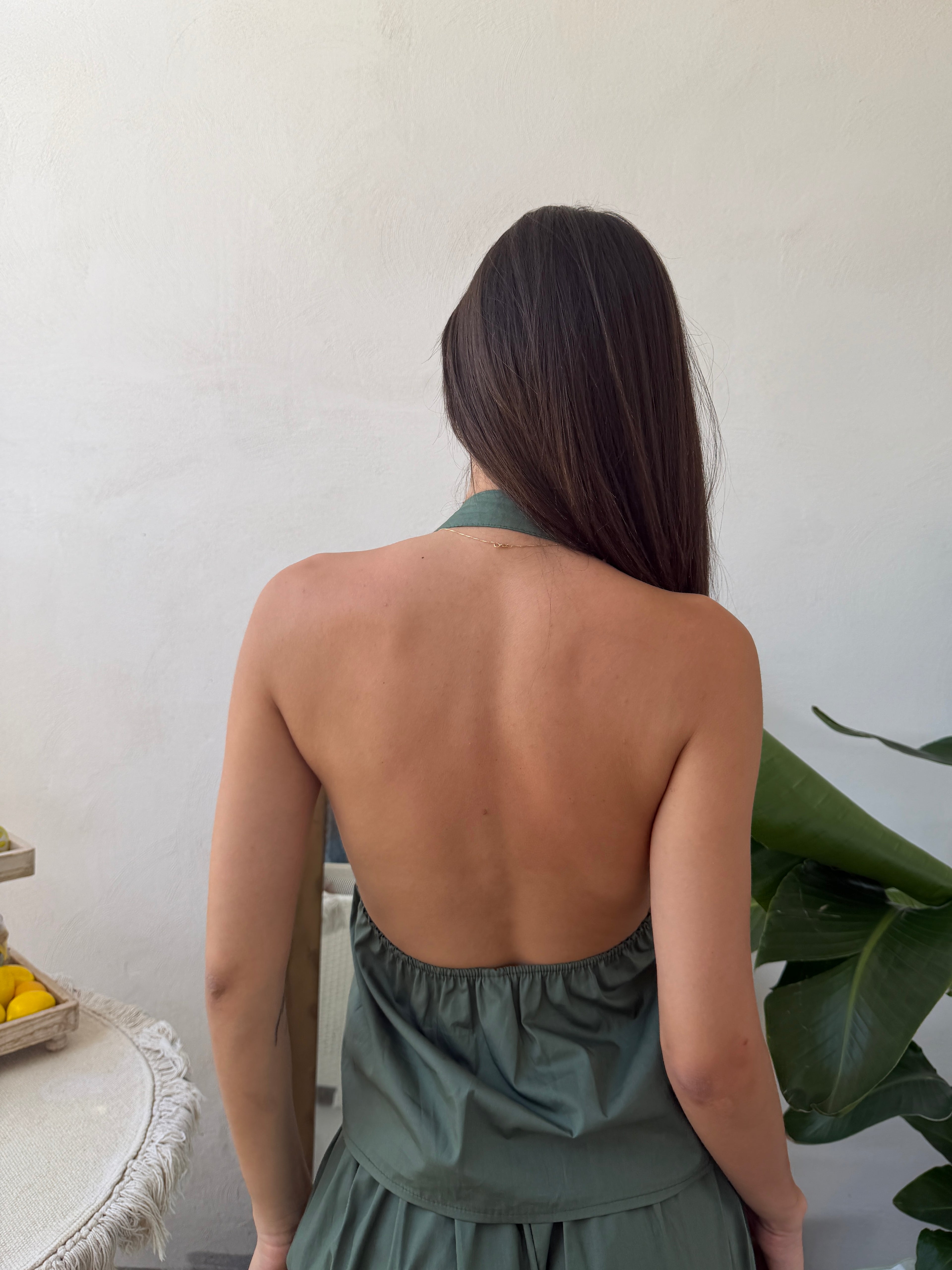Completo Halter Balloon – Top & Pantalone