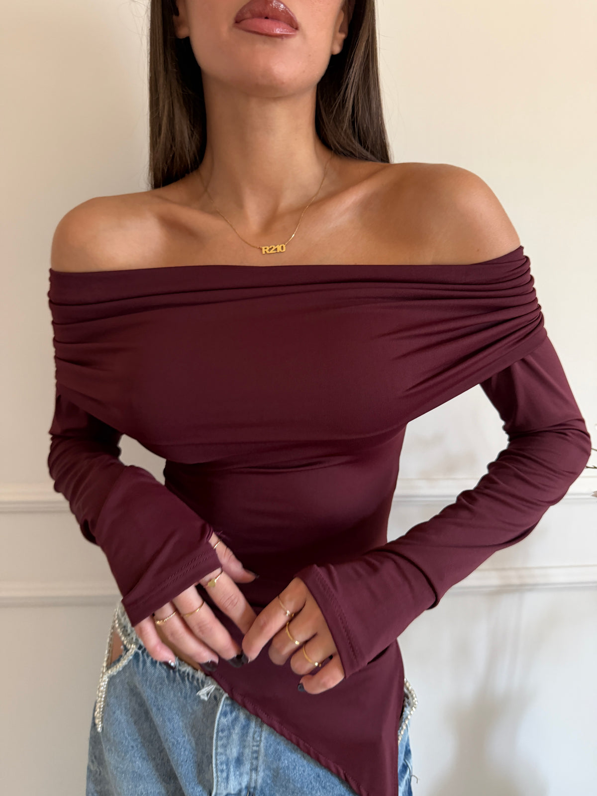 Maglia Off-Shoulder