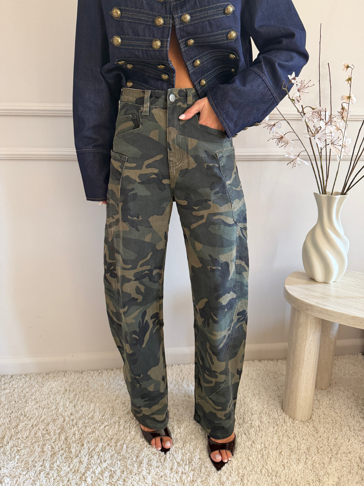 Pantaloni Cargo  Vestibilità Regular