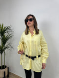 Camicia oversize  con cintura