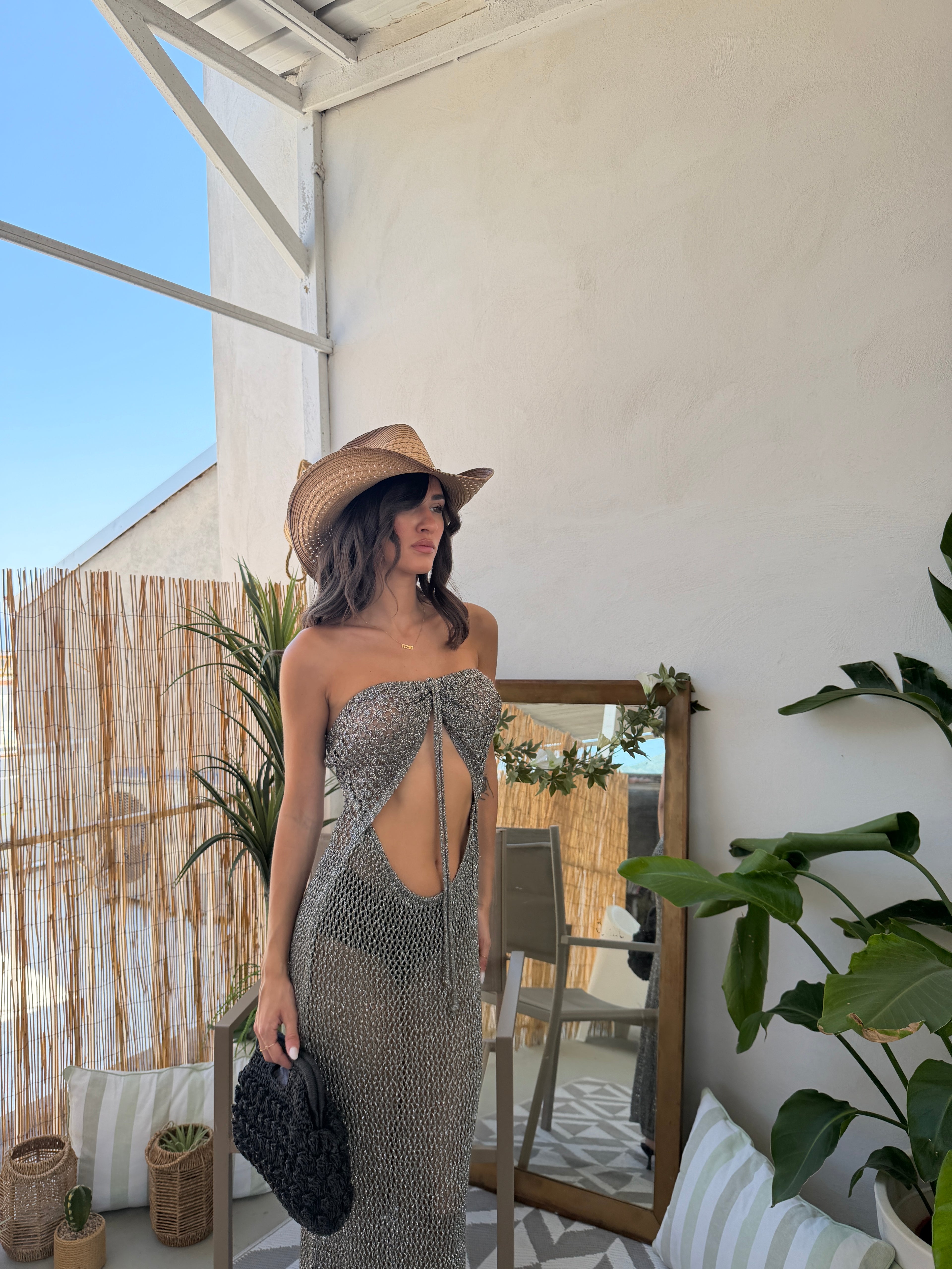 Copricostume Bali  con cut-out frontale