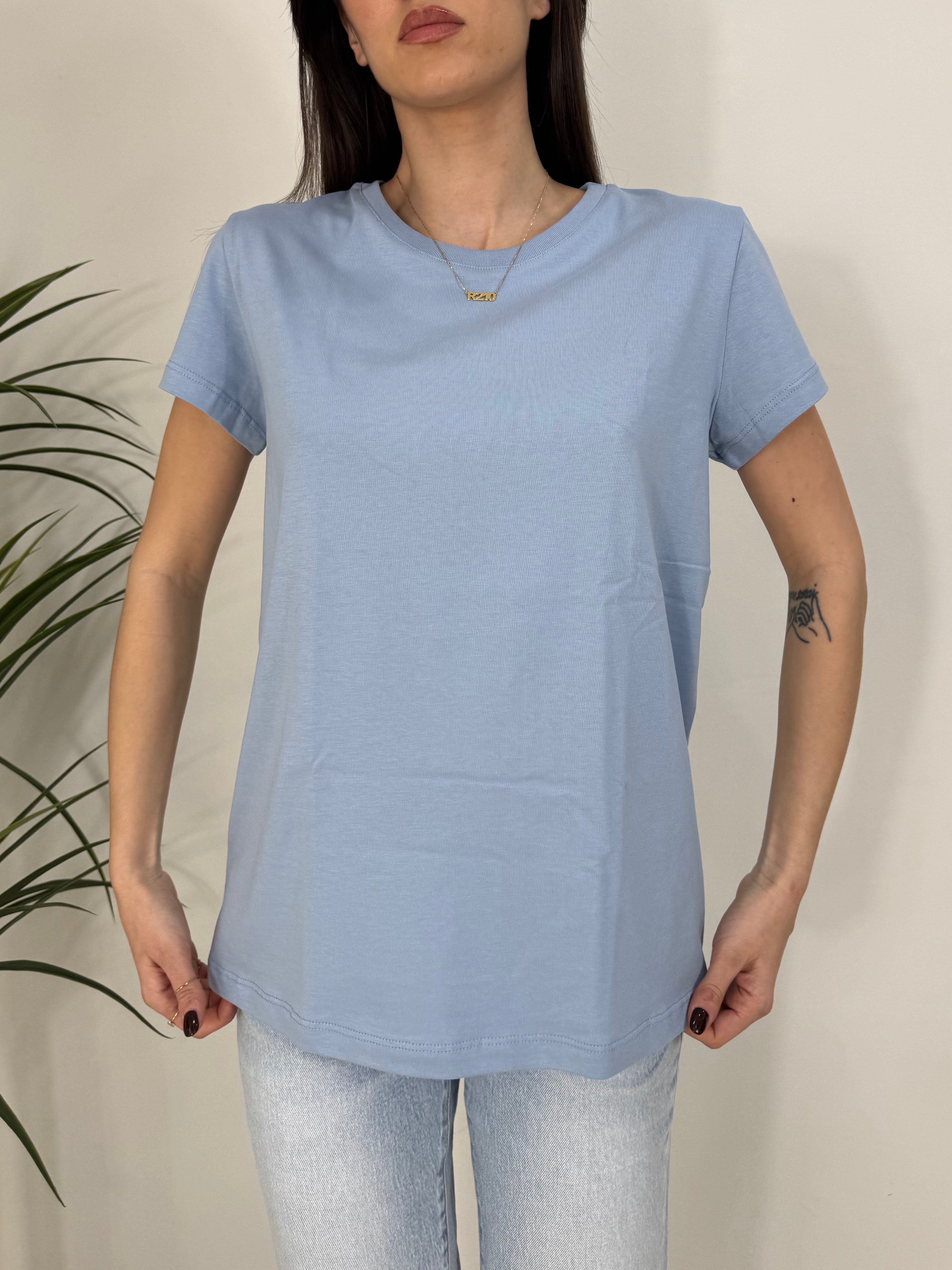 T-Shirt basic LUMINA slim fit 511