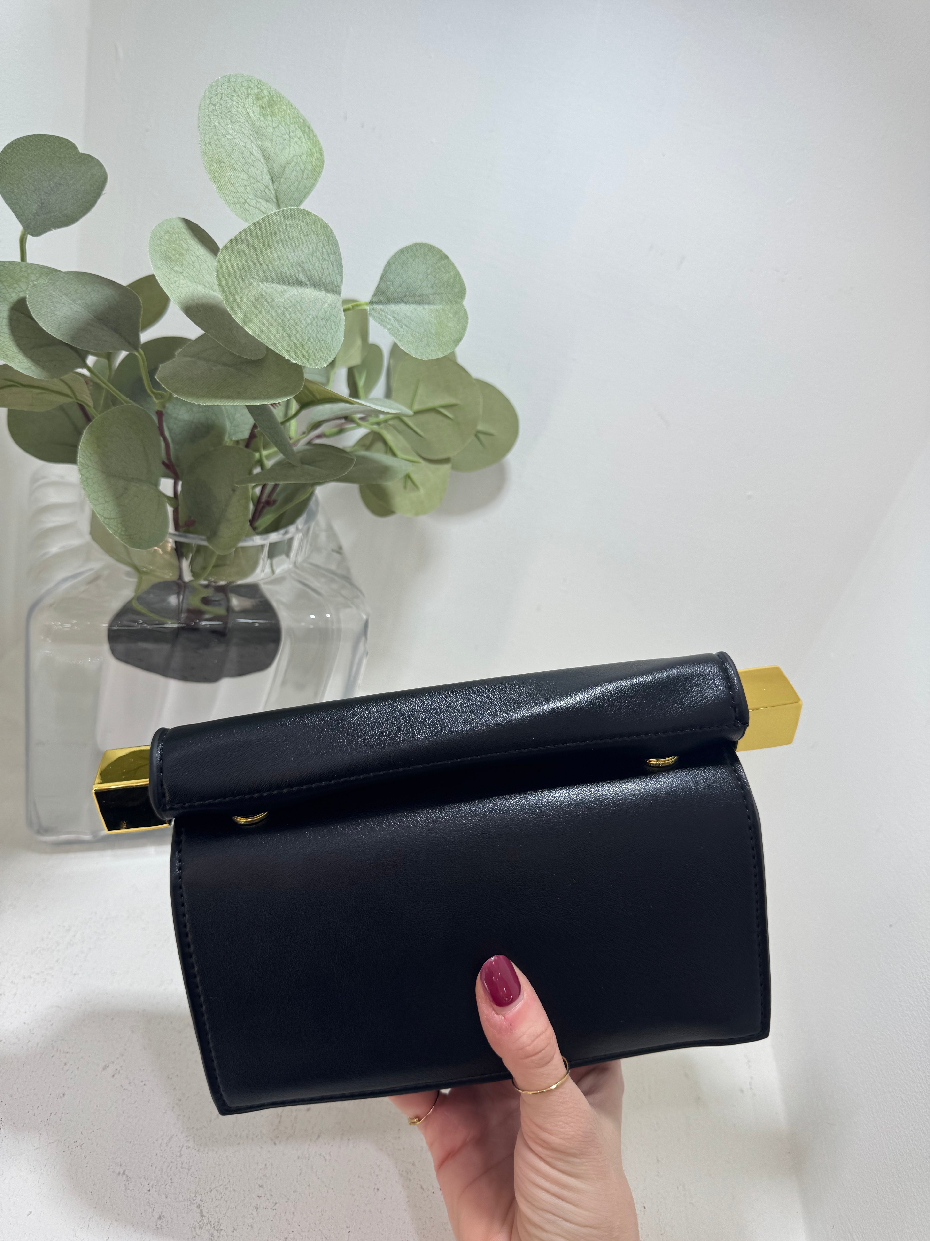 Clutch  effetto metallizzato