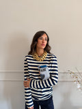 Longsleeve a righe orizzontali