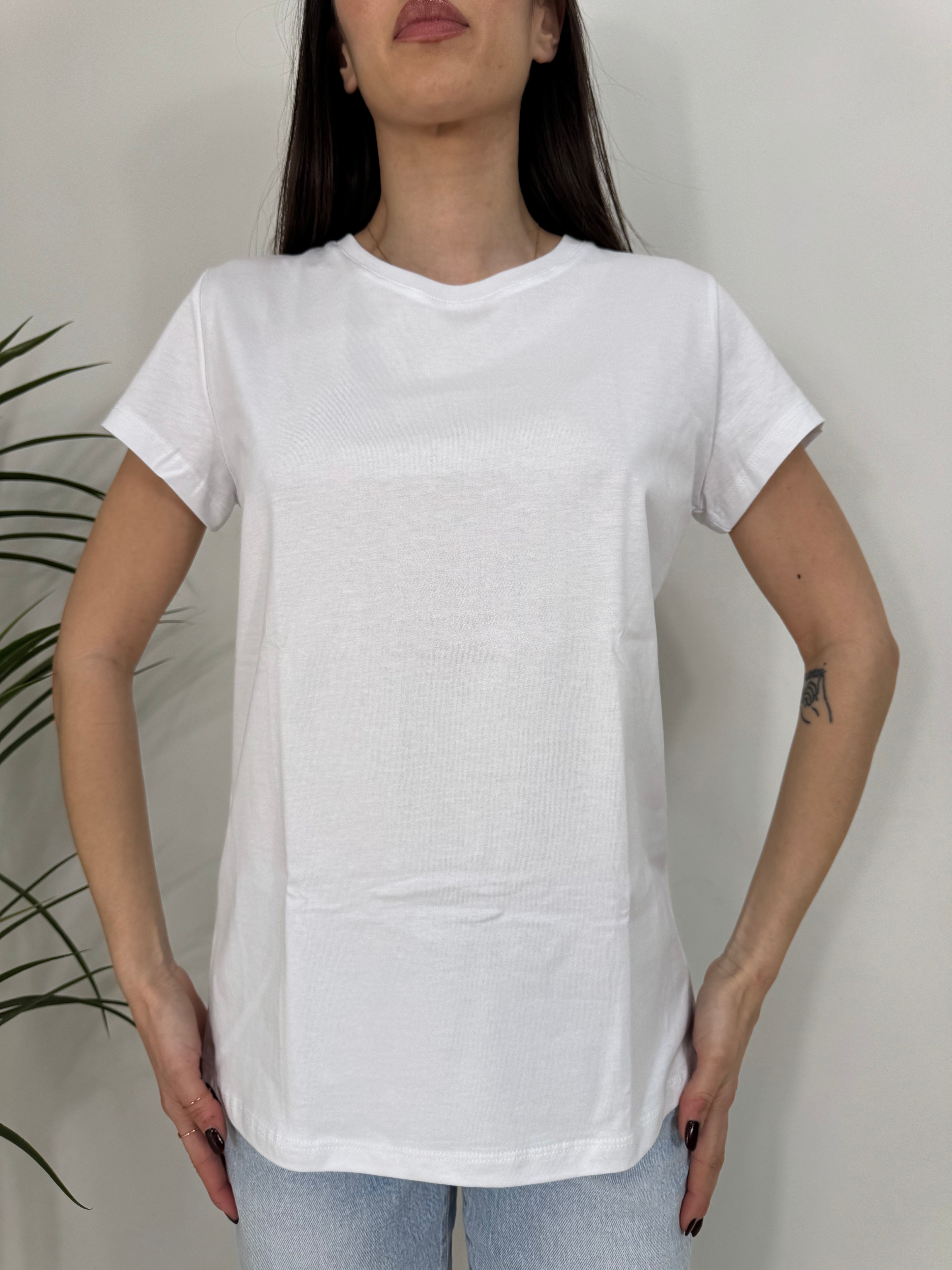 T-Shirt basic LUMINA slim fit 511
