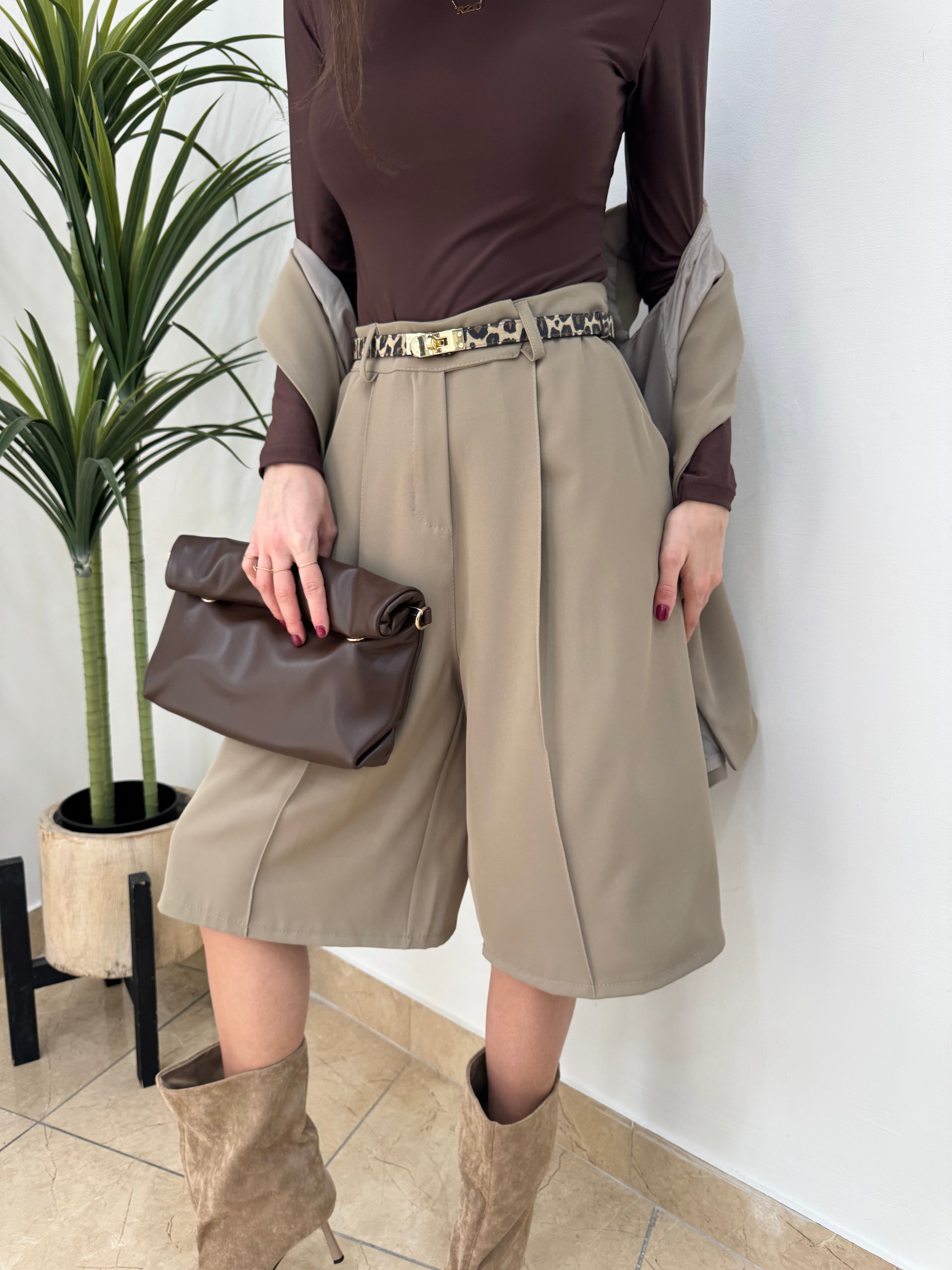 Coordinato gilet e bermuda