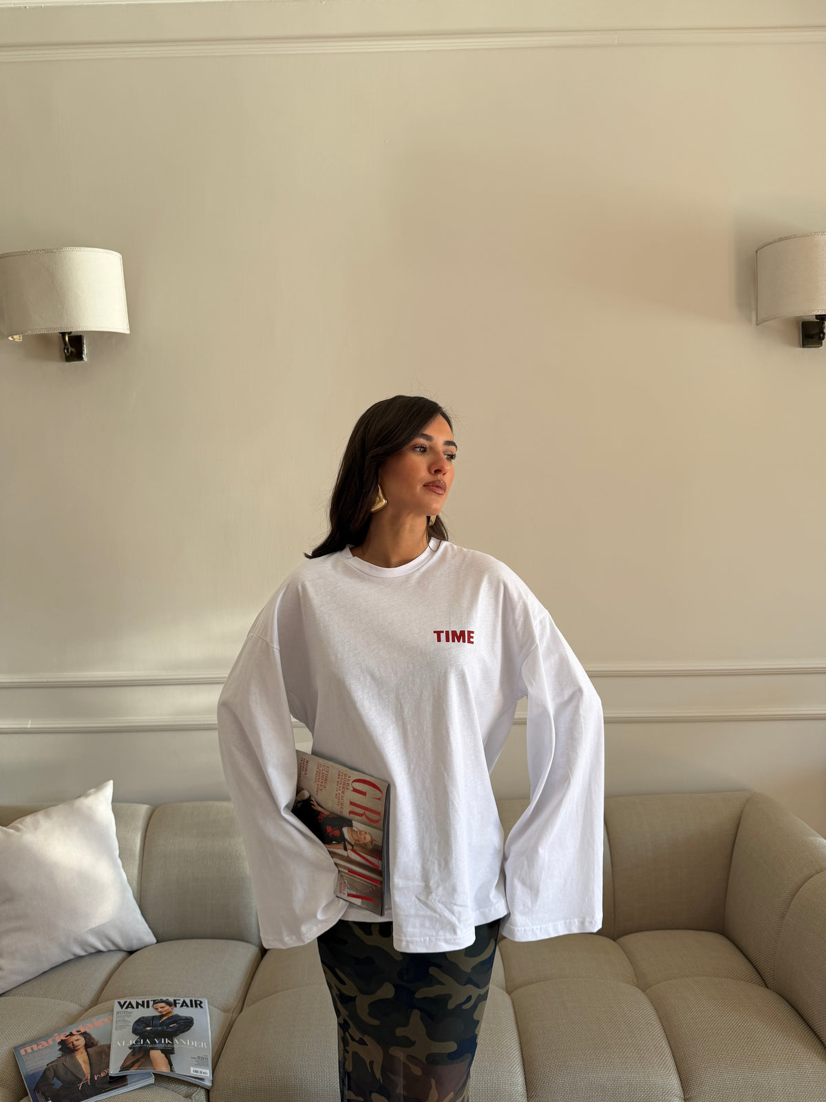Longsleeve maniche ampie