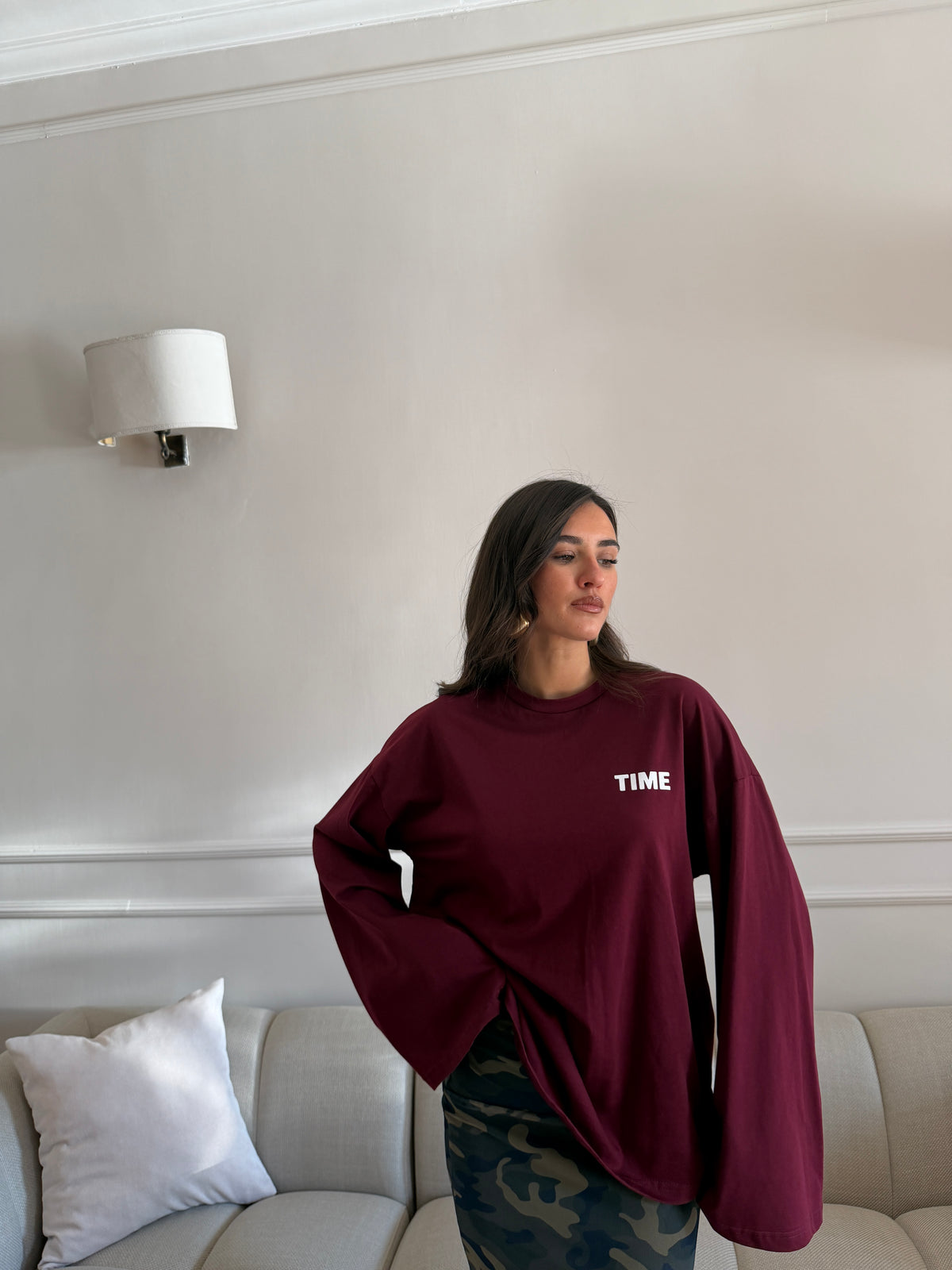 Longsleeve maniche ampie