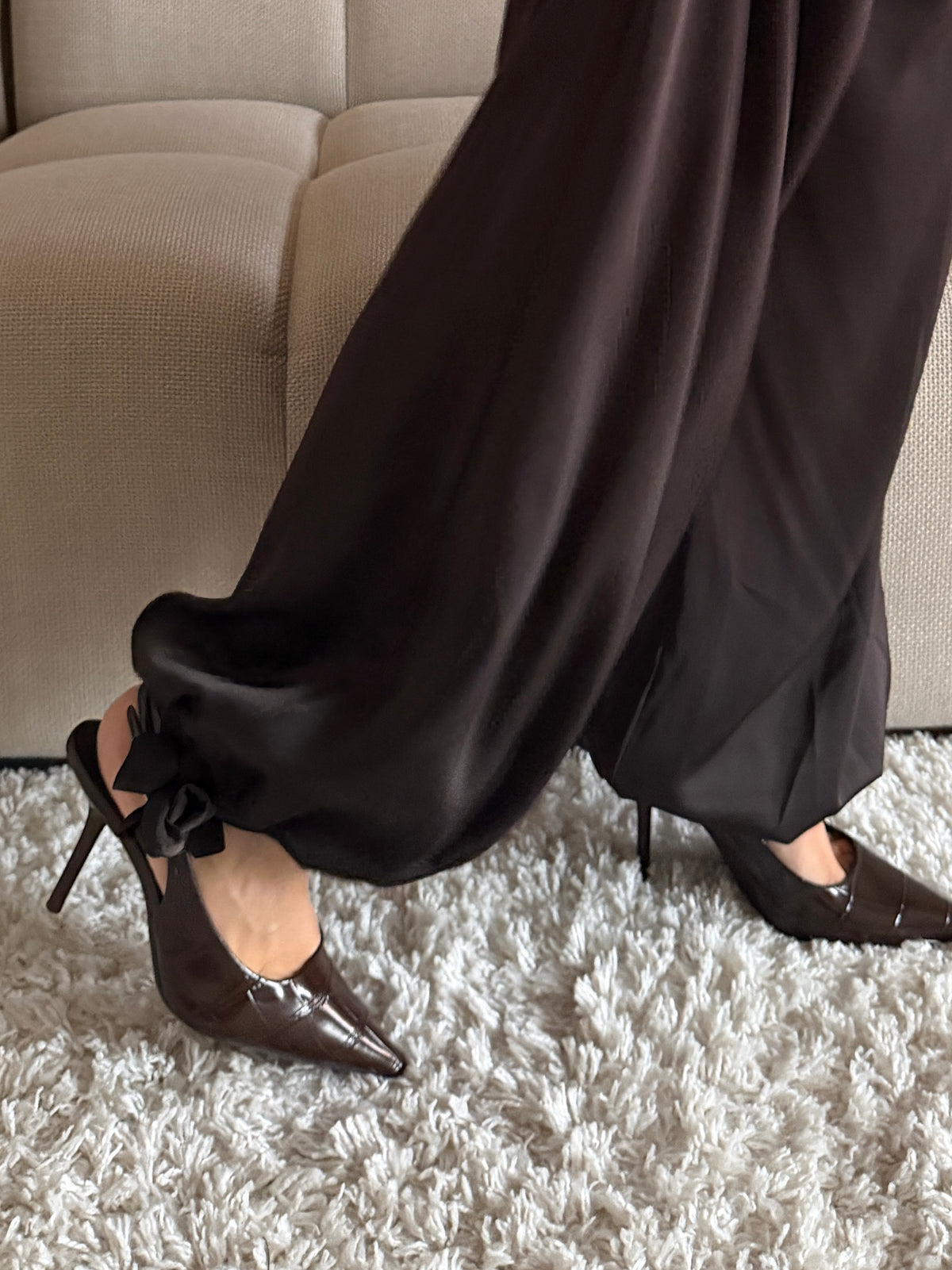 Pantalaccio Balloon effetto raso