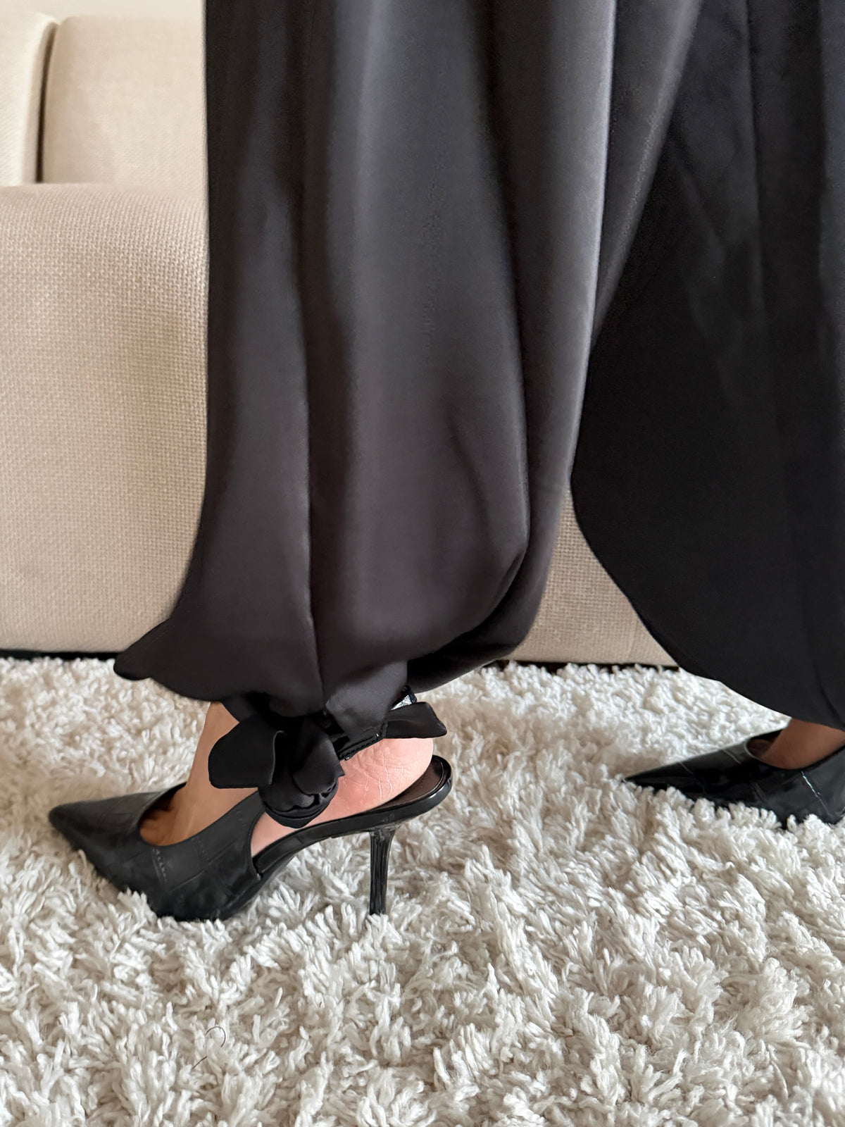 Pantalaccio Balloon effetto raso