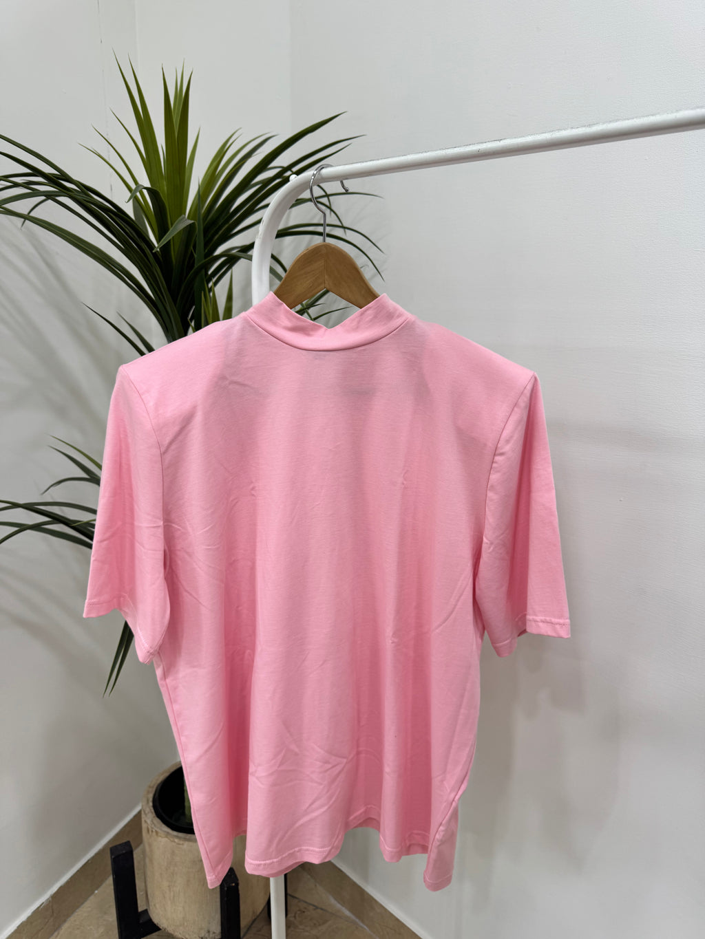 T-shirt  Oversize con spalline mezzo collo