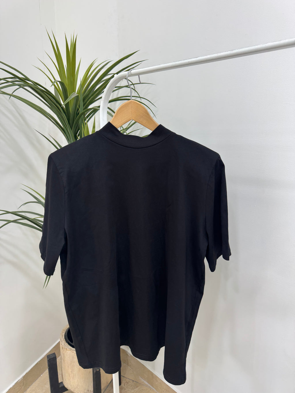 T-shirt  Oversize con spalline mezzo collo