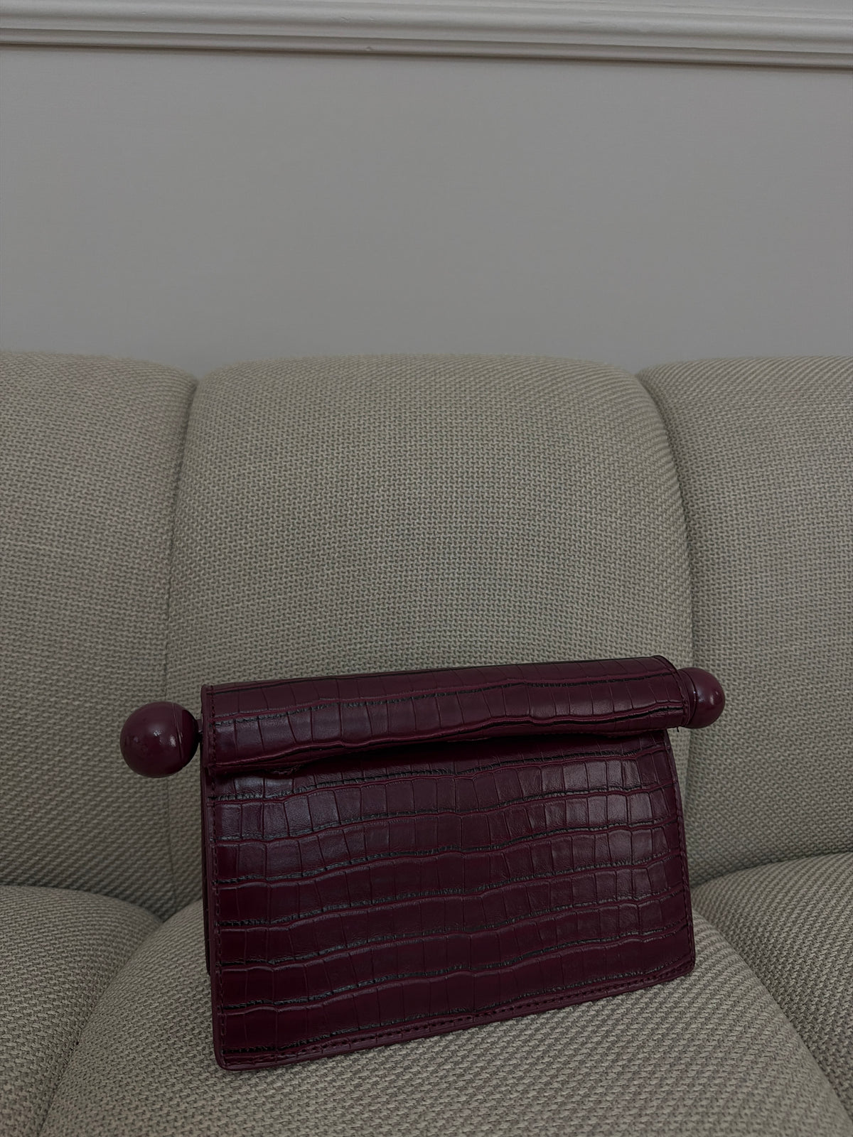 Borsa a Spalla Effetto Cocco