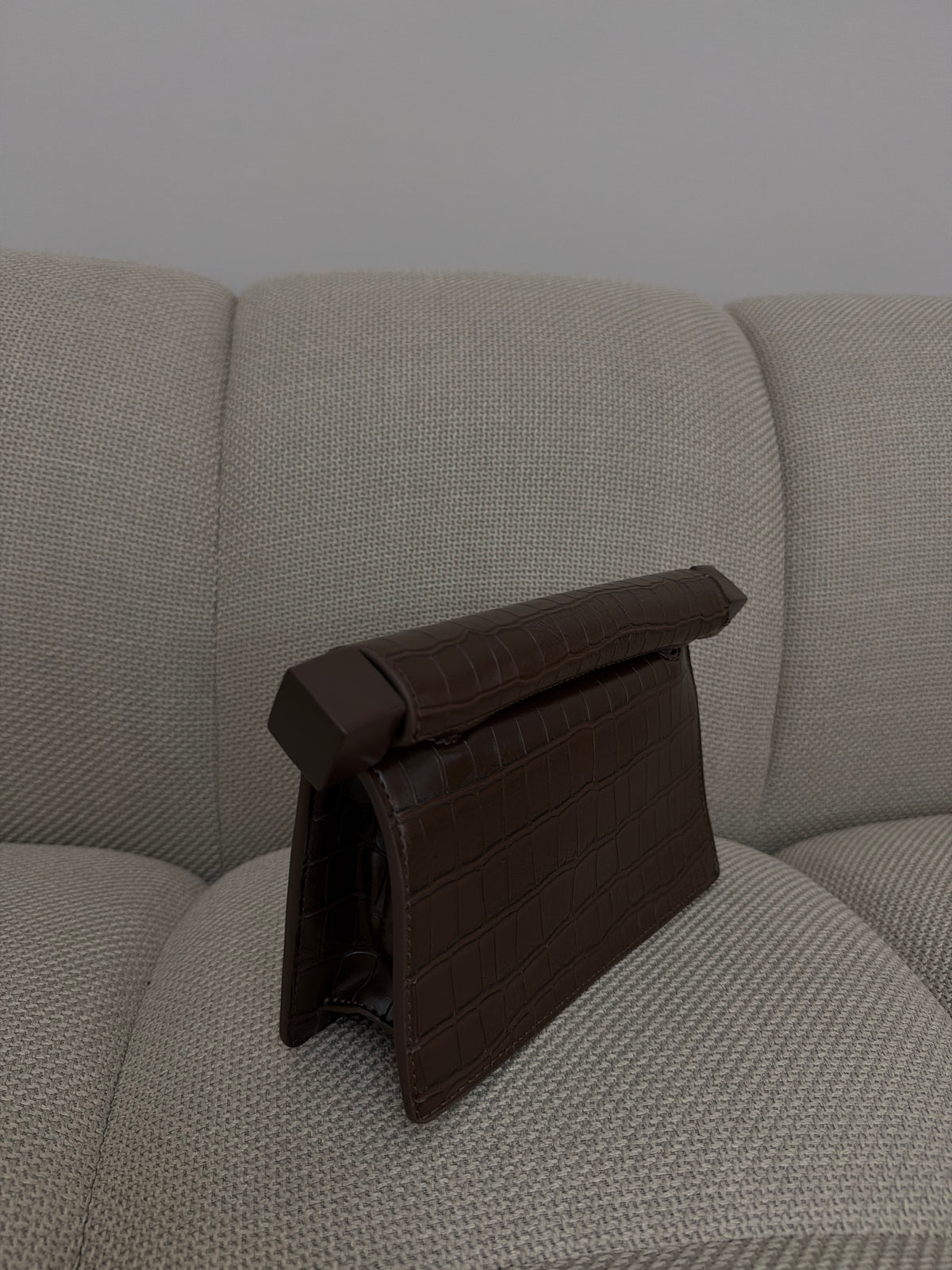 Borsa a Spalla Effetto Cocco