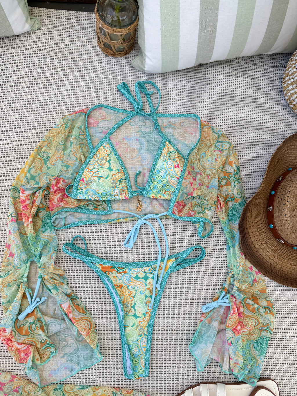 Bikini Santorini 3 pezzi